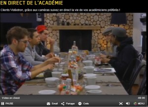 webcam star académie 2012 live